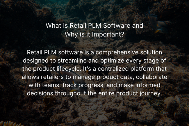 Streamline Product Lifecycle Management with Retail PLM Software