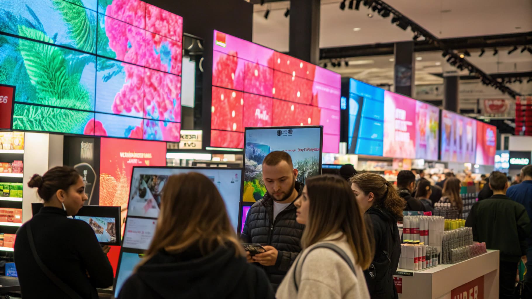 Enhancing Retail with Digital Screens