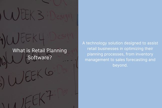Effective Retail Planning Software